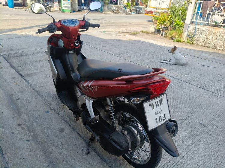 🛵ยังไงก็ขาย NOUVO-Elegance ปี 51 เครื่องดี สีสวย สตาร์ทมือ เล่มชุดโอนครบ+เปลี่ยนถ่ายน้ำมันเครื่องฟรี ส่งฟร30กิโล รูปที่ 6