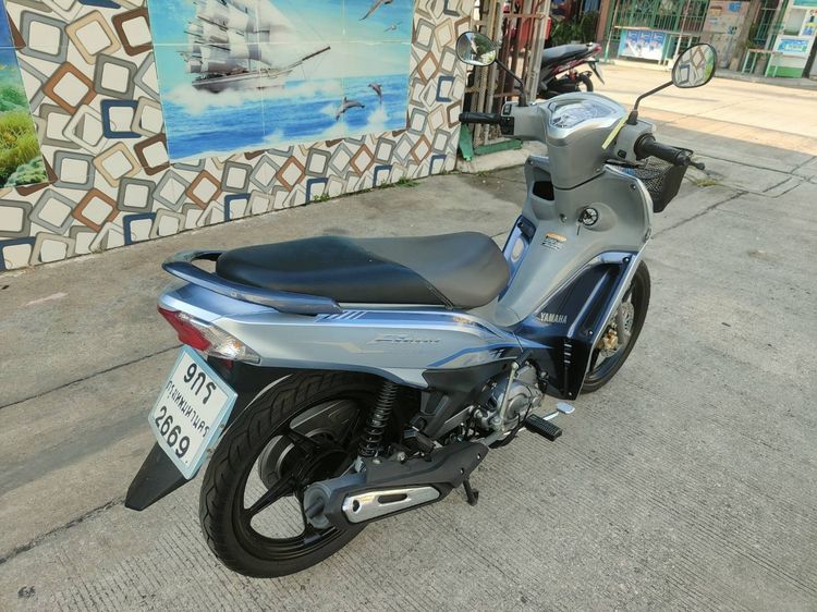 🛵ยังไงก็ขาย Finn ปี 62 เครื่องดี สีสวย สตาร์ทมือ เล่มชุดโอนครบ+เปลี่ยนถ่ายน้ำมันเครื่องฟรี ส่งฟรี30 ก.ม รูปที่ 7