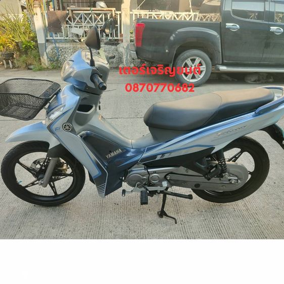 🛵ยังไงก็ขาย Finn ปี 62 เครื่องดี สีสวย สตาร์ทมือ เล่มชุดโอนครบ+เปลี่ยนถ่ายน้ำมันเครื่องฟรี ส่งฟรี30 ก.ม รูปที่ 2