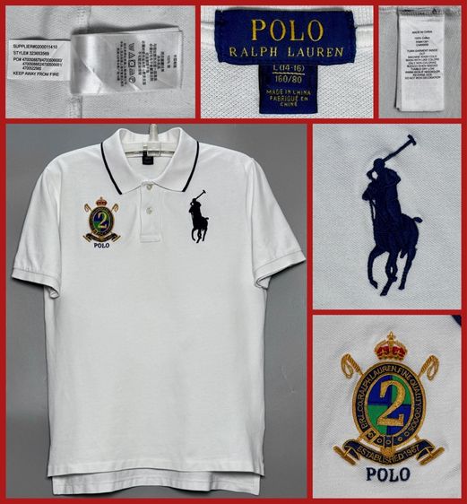 ⚠️รุ่นใหม่‼️เสื้อ POLO RALPH LAUREN ของแท้ ม้าใหญ่รุ่นพิเศษ