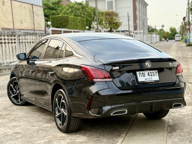 MG MG5 2021 1.5 X Sedan เบนซิน ไม่ติดแก๊ส เกียร์อัตโนมัติ ดำ รูปที่ 3