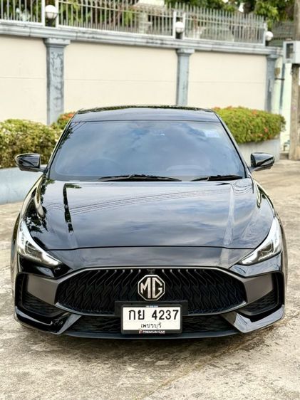 MG MG5 2021 1.5 X Sedan เบนซิน ไม่ติดแก๊ส เกียร์อัตโนมัติ ดำ รูปที่ 4