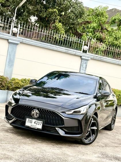 MG MG5 2021 1.5 X Sedan เบนซิน ไม่ติดแก๊ส เกียร์อัตโนมัติ ดำ รูปที่ 2