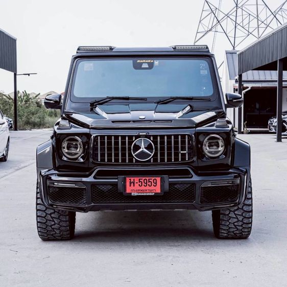 Mercedes-Benz G-Class 2021 G400 ดีเซล ดำ รูปที่ 2