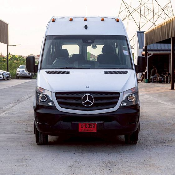 Mercedes-Benz Sprinter 2018 3.0 519 CDI Long Wheel Base 6 Van ดีเซล ขาว รูปที่ 2