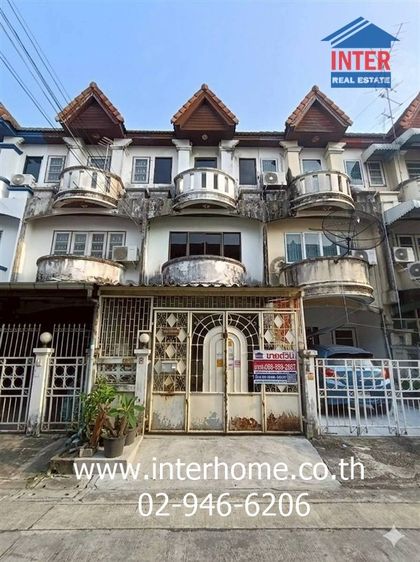 ทาวน์เฮ้าส์ 3 ชั้น 17 ตร.ว. หมู่บ้านพงษ์ศิริชัย4 ซอยเพชรเกษม81 ถนนเพชรเกษม ถนนพุทธมณฑลสาย3 เขตหนองแขม กรุงเทพมหานคร