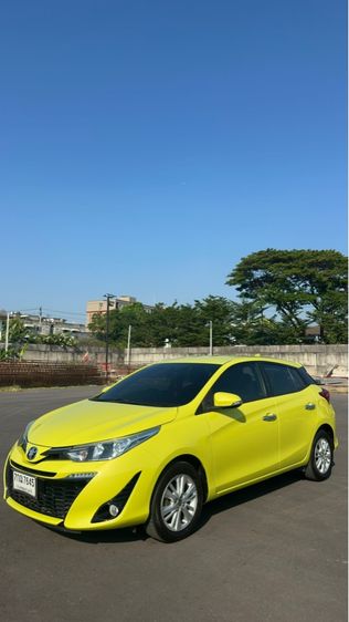Toyota Yaris 2017 1.2 G Sedan เบนซิน ไม่ติดแก๊ส เกียร์อัตโนมัติ เขียว
