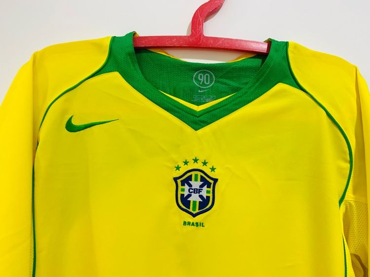 เสื้อกีฬา NIKE ทีม BRASIL เบอร์ 1 BIEBER แท้ 💯 size M ขนาด อก 21.5 ยาว 28.5 นิ้ว สภาพดี ดีเทลสวย เนื้อผ้าดีมากนิ่มใส่สบาย หายากน่าสะสมครับ รูปที่ 2