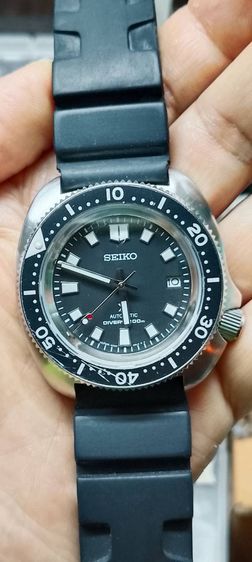 SEIKO Prospex Divers 200m.Men's Automatic ตะพาบดำ เครื่อง 4r35 เดินปรกติ ขนาดหน้า 43-47มม.รวมยม.สายยาวสภาพสวย ใส่ลุย กันน้ำ  รูปที่ 2