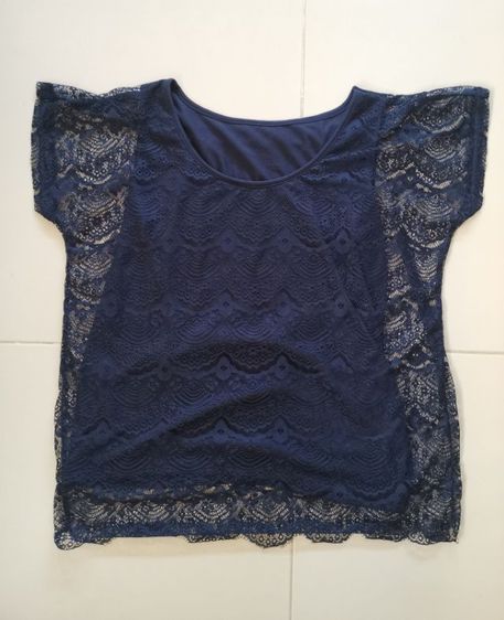 เสื้อลูกไม้แบรนด์​ NATURAL​ BEAUTY​ BASIC​ มือ​ 2 รูปที่ 4