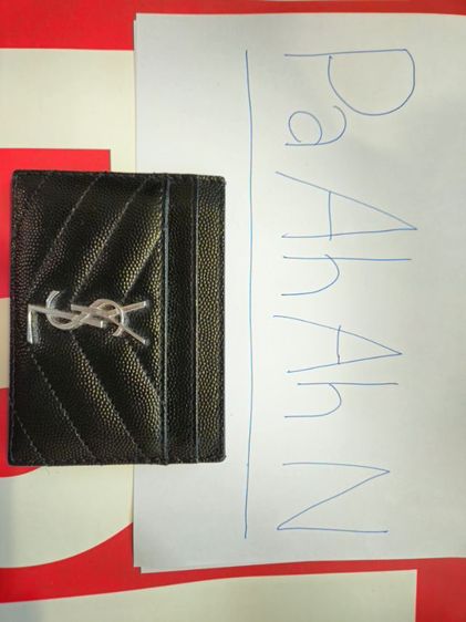 ysl card holder ที่ใส่บัตร รูปที่ 4