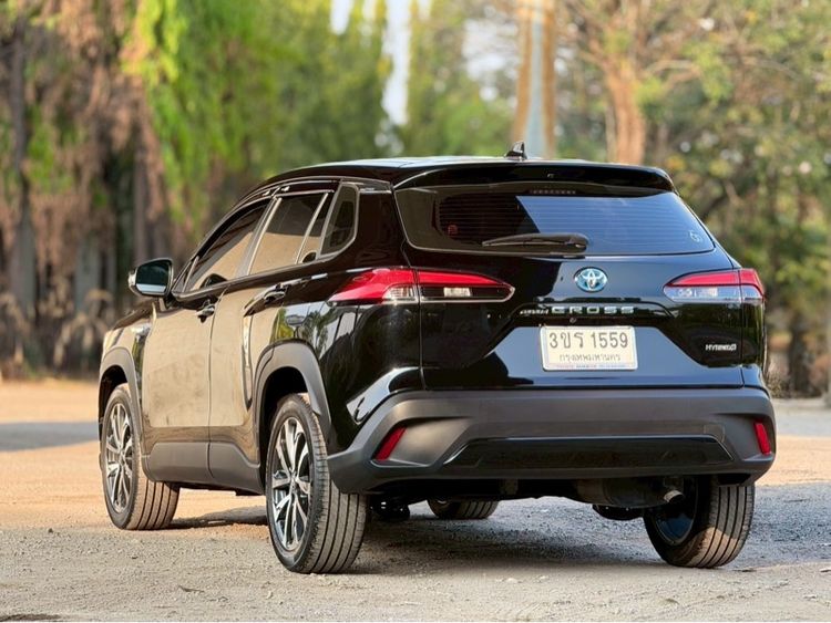 Toyota Corolla Cross 2022 1.8 Hybrid Premium Utility-car ปลั๊กอินไฮบริด (PHEV) ไม่ติดแก๊ส เกียร์อัตโนมัติ ดำ รูปที่ 4
