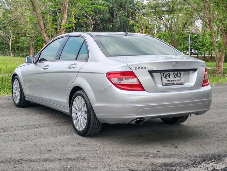 Mercedes-Benz C-Class 2011 C200 CGI Sedan เบนซิน ไม่ติดแก๊ส เกียร์อัตโนมัติ เทา รูปที่ 3