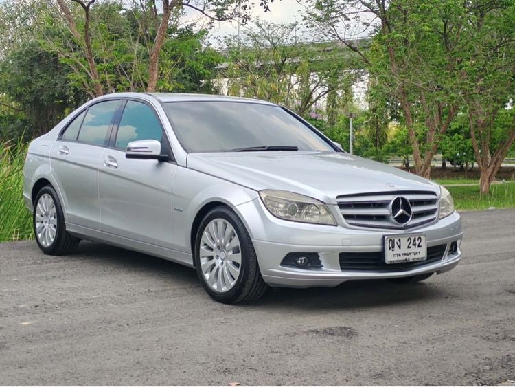 Mercedes-Benz C-Class 2011 C200 CGI Sedan เบนซิน ไม่ติดแก๊ส เกียร์อัตโนมัติ เทา รูปที่ 4