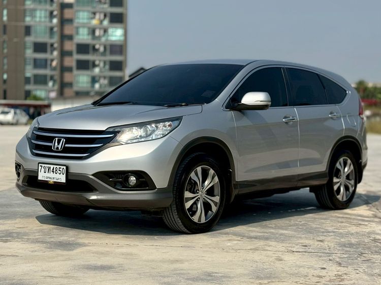 Honda CR-V 2013 2.4 EL 2WD Utility-car เบนซิน ไม่ติดแก๊ส เกียร์อัตโนมัติ เงิน รูปที่ 2