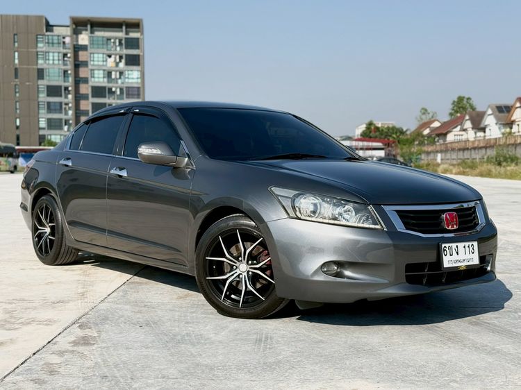 Honda Accord 2008 2.0 EL Sedan เบนซิน ไม่ติดแก๊ส เกียร์อัตโนมัติ เทา รูปที่ 2