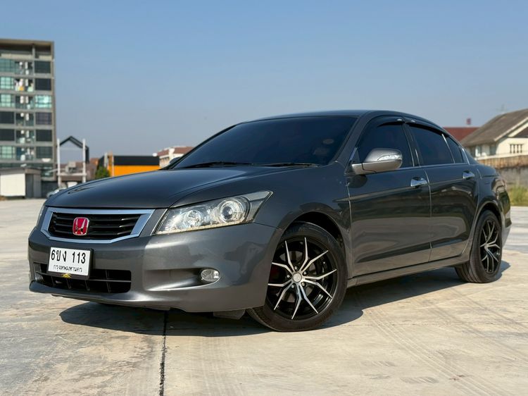 Honda Accord 2008 2.0 EL Sedan เบนซิน ไม่ติดแก๊ส เกียร์อัตโนมัติ เทา รูปที่ 3