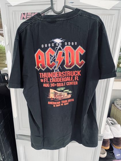 เสื้อวง ac dc posty  guns sabbath อก42 รูปที่ 9