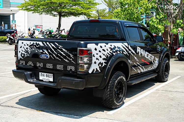 Ford Ranger 2021 2.2 Hi-Rider XLT Pickup ดีเซล ไม่ติดแก๊ส เกียร์ธรรมดา ดำ รูปที่ 4