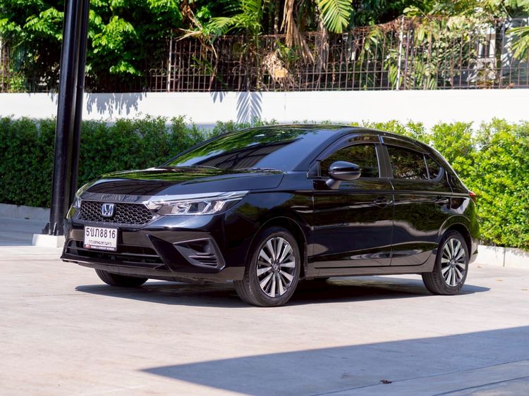 Honda City 2024 1.5 e:HEV SV Sedan ไฮบริด ไม่ติดแก๊ส เกียร์อัตโนมัติ ดำ รูปที่ 3