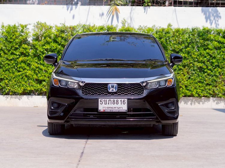 Honda City 2024 1.5 e:HEV SV Sedan ไฮบริด ไม่ติดแก๊ส เกียร์อัตโนมัติ ดำ รูปที่ 2