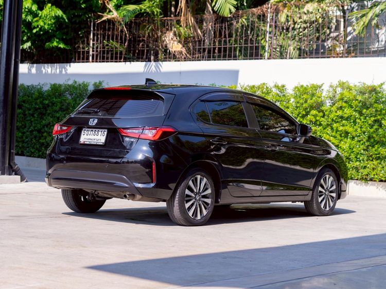 Honda City 2024 1.5 e:HEV SV Sedan ไฮบริด ไม่ติดแก๊ส เกียร์อัตโนมัติ ดำ รูปที่ 4