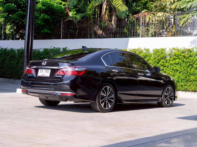 Honda Accord 2019 2.0 Hybrid Tech Sedan ไฮบริด ไม่ติดแก๊ส เกียร์อัตโนมัติ ดำ รูปที่ 4