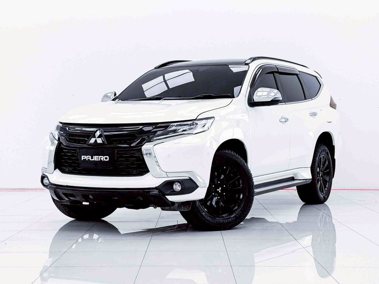 Mitsubishi Pajero Sport 2019 2.4 GT Premium Elite Edition 4WD Utility-car ดีเซล ไม่ติดแก๊ส เกียร์อัตโนมัติ ขาว