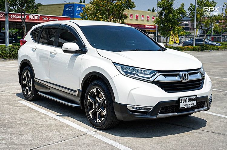 Honda CR-V 2019 1.6 DT EL 4WD Utility-car ดีเซล ไม่ติดแก๊ส เกียร์อัตโนมัติ ขาว รูปที่ 3