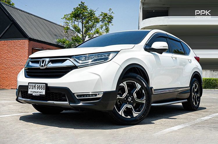 รถ Honda CR-V 1.6 DT EL 4WD สี ขาว