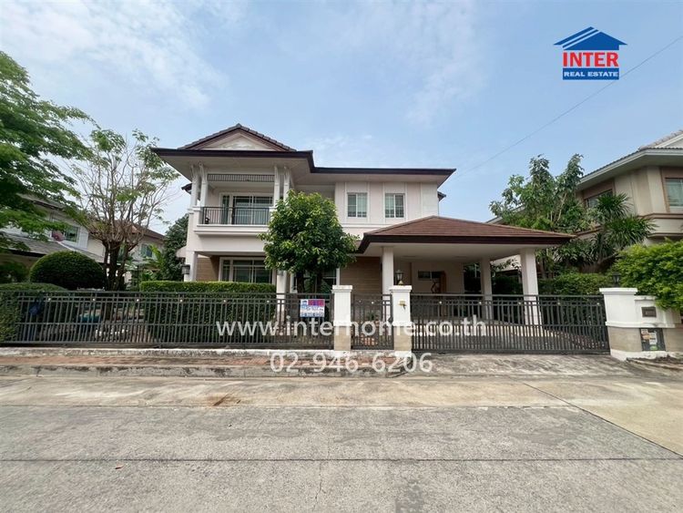 บ้านเดี่ยว 2 ชั้น 100 ตร.ว. หมู่บ้านนันทวัน ศรีนครินทร์ ถนนกาญจนาภิเษก ถนนศรีนครินทร์ เมืองสมุทรปราการ สมุทรปราการ