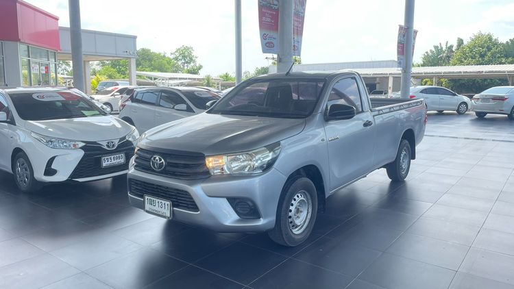 Toyota Hilux Revo 2016 2.4 J Pickup ดีเซล ไม่ติดแก๊ส เกียร์ธรรมดา เทา รูปที่ 2