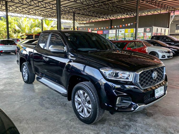 MG Extender 2021 2.0 Grand X Pickup ดีเซล ไม่ติดแก๊ส เกียร์ธรรมดา ดำ รูปที่ 3