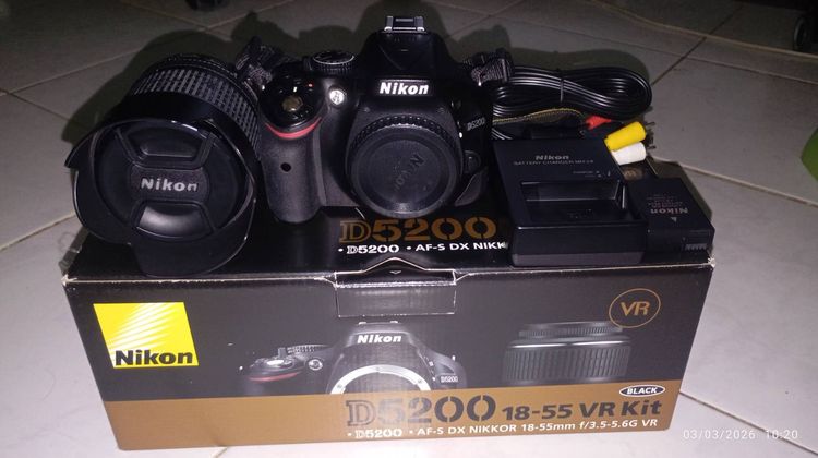 กล้อง Nikon D5200 18-105