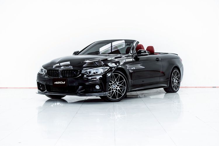 รถ BMW Series 4 420d สี ดำ