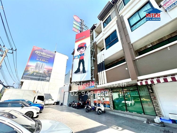 อาคารพาณิชย์ 3.5 ชั้น 28.7 ตร.ว โครงการทีบิสโฮม ตลาดพลู ใกล้ตลาดพลู ถนนเทอดไท เขตธนบุรี กรุงเทพมหานคร