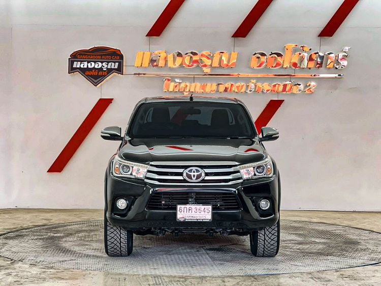 Toyota Hilux Revo 2017 2.4 G Prerunner Pickup ดีเซล ไม่ติดแก๊ส เกียร์ธรรมดา ดำ รูปที่ 2