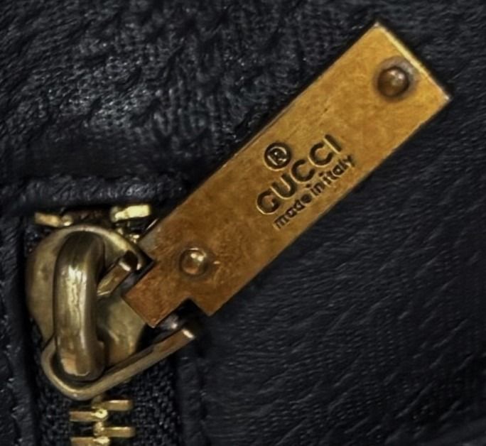 GUCCI GG Emblem Large Tote Bag  Made in Italy รูปที่ 9