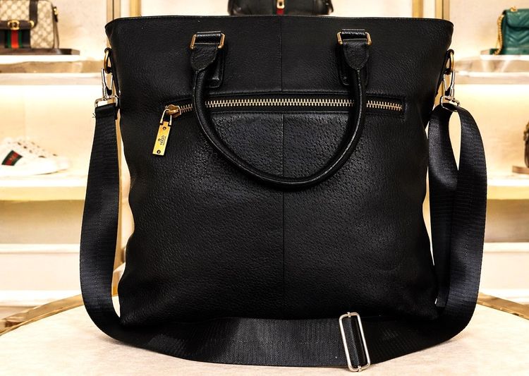 GUCCI GG Emblem Large Tote Bag  Made in Italy รูปที่ 12