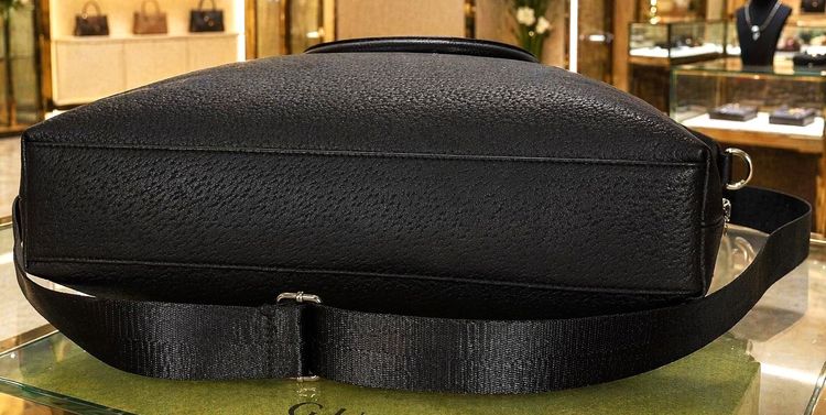 GUCCI GG Emblem Large Tote Bag  Made in Italy รูปที่ 10