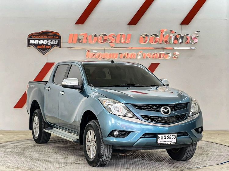 Mazda BT-50 Pro 2014 2.2 Hi-Racer Pickup ดีเซล ไม่ติดแก๊ส เกียร์อัตโนมัติ ฟ้า รูปที่ 3