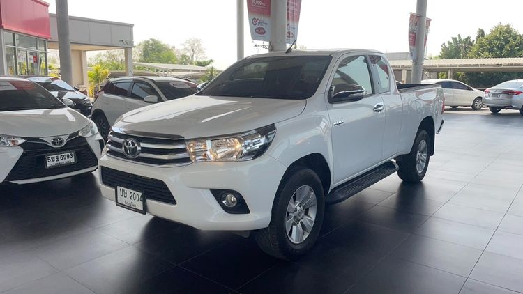 Toyota Hilux Revo 2016 2.4 G Prerunner Pickup ดีเซล ไม่ติดแก๊ส เกียร์อัตโนมัติ ขาว รูปที่ 2