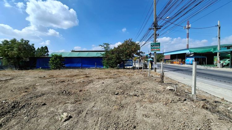 ขายที่ดินเปล่า ถมแล้ว ทำเลดี ใกล้โรงเรียนสารสาสน์ อำเภอบางบัวทอง จังหวัดนนทบุรี รูปที่ 2