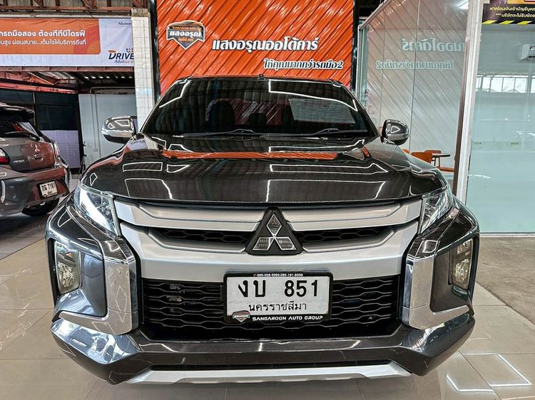 Mitsubishi Triton 2020 2.5 GLX Pickup ดีเซล ไม่ติดแก๊ส เกียร์ธรรมดา เทา รูปที่ 2
