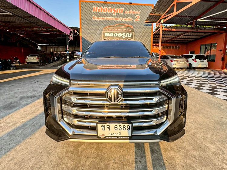 MG Extender 2021 2.0 Grand D Pickup ดีเซล ไม่ติดแก๊ส เกียร์ธรรมดา ดำ รูปที่ 2
