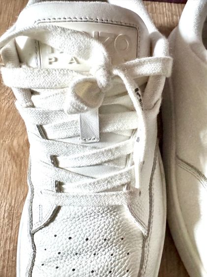 Used Kenzo Dome Low Top Sneaker Blanc Case Size 42 รูปที่ 13