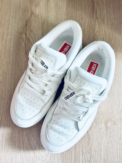 Used Kenzo Dome Low Top Sneaker Blanc Case Size 42