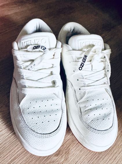 Used Kenzo Dome Low Top Sneaker Blanc Case Size 42 รูปที่ 15