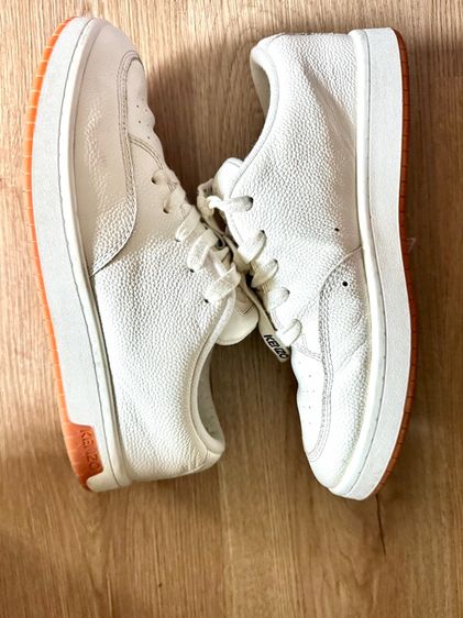 Used Kenzo Dome Low Top Sneaker Blanc Case Size 42 รูปที่ 5