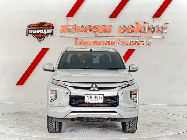 Mitsubishi Triton 2018 2.4 GT Plus Pickup ดีเซล ไม่ติดแก๊ส เกียร์ธรรมดา บรอนซ์เงิน รูปที่ 2